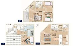 蕨市南町35期　1号棟　　全3