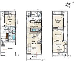 蕨市中央7丁目　1号棟　全2