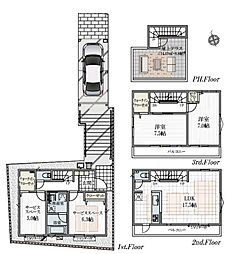 さいたま市南区大谷口2号棟　全3