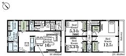 蕨市北町5丁目　1号棟　全3