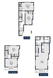 蕨市中央313　1号棟　全1