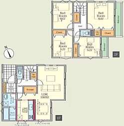 さいたま市西区宮前町1期　2号棟全3