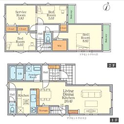 さいたま市西区大字指扇1期　2号棟