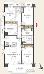 プロムナード大宮春野Ｂ−1番館