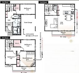 さいたま市浦和区瀬ヶ崎2期　1号棟　全3