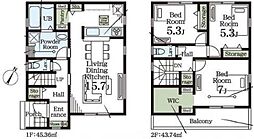 さいたま市岩槻区城町　1号棟　全2