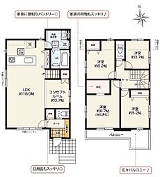 さいたま市岩槻区諏訪2期　4号棟　　全4