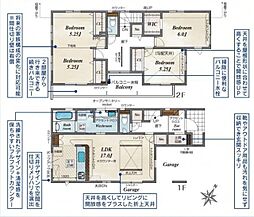 さいたま市見沼区南中野ガーデンパーク3期　21号棟　全17