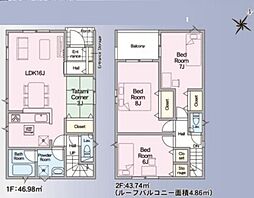 さいたま市岩槻区仲町第4　5号棟　　全5