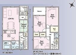 さいたま市岩槻区仲町第4　4号棟　　全5