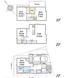 さいたま市桜区西堀　5号棟　　全7
