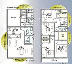 さいたま市南区大谷口第24 3号棟 全3
