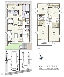 さいたま市西区西遊馬第3　1号棟　全2
