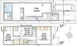 さいたま市中央区大戸5丁目　1号棟　全2