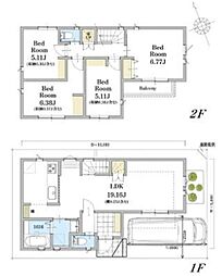 戸田市中町　3号棟　全4
