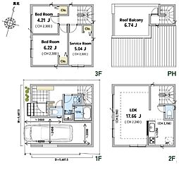 さいたま市大宮区上小町　2号棟　全2