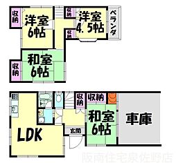 泉南郡岬町多奈川谷川の一戸建て