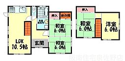 阪南市箱作の一戸建て