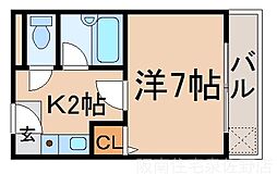 米谷ワンルームマンション 303