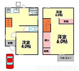 泉佐野市葵町1丁目の一戸建て