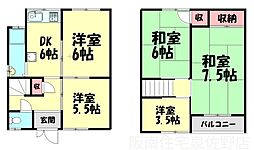 泉大津市曽根町3丁目の一戸建て