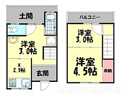 泉佐野市湊1丁目の一戸建て