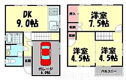 貝塚市王子の一戸建て