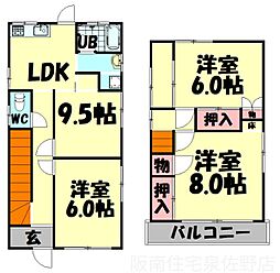 泉南市信達市場の一戸建て