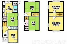 泉佐野市下瓦屋3丁目の一戸建て