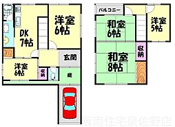 岸和田市下池田町2丁目の一戸建て