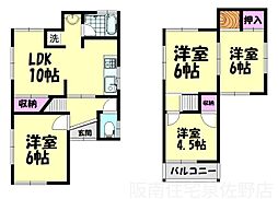 泉佐野市下瓦屋の一戸建て