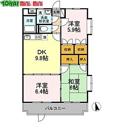 サンライズ駅部田 205