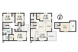 新築一戸建　二宮町山西　1号棟