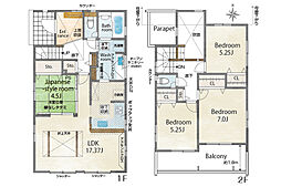 新築一戸建　小田原市小竹　2号棟