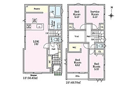 新築一戸建　茅ヶ崎市浜之郷　1号棟