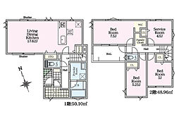 新築一戸建　茅ヶ崎市松林1丁目　12号棟