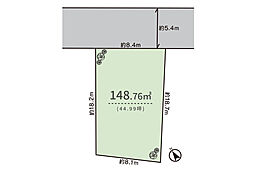 売地　茅ヶ崎市旭が丘