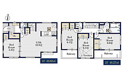 新築一戸建　茅ヶ崎市緑が浜　1号棟