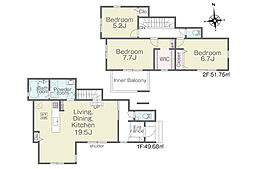 新築一戸建　平塚市夕陽ケ丘　2号棟