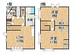 宝来仲町南1丁目9-12貸家 1