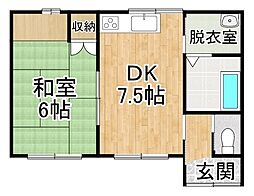 新通6丁目4番地4貸家 1