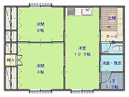 足寄町北4条平屋 -