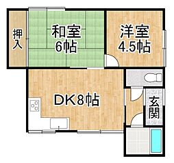 西16条南4丁目借家 1