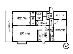 宝来中央ハイツ 2-A