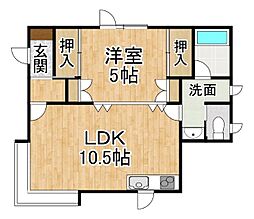 西21条南4丁目貸家 1