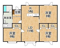 スプリングひびき野I B