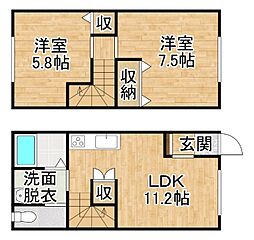 カウベルハイツD棟 B