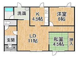 共栄台貸家 1