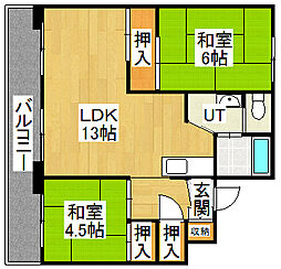 ビレッジハウス大成2号棟 305