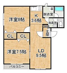 あかつきニュータウンC棟 301
